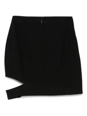 ミニスカート NENSI DOJAKA Women Skirts NDAW23SKT032 BLACK Nensi Dojaka Black Silk 3 Skirt | Lyst