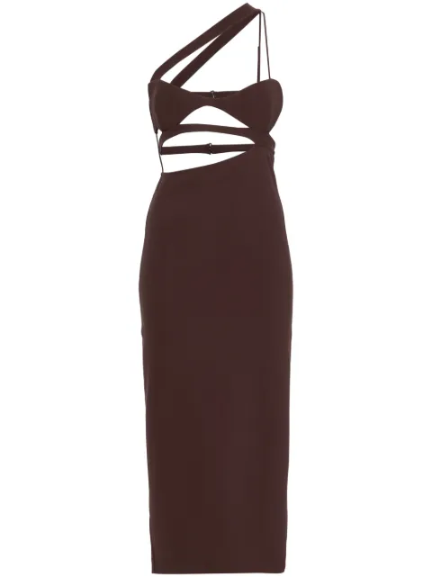 Nensi Dojaka asymmetric midi dress