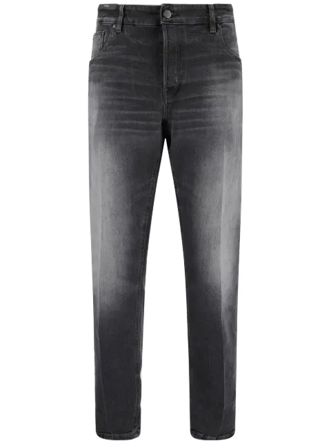 PT Torino whiskering detail slim-cut jeans