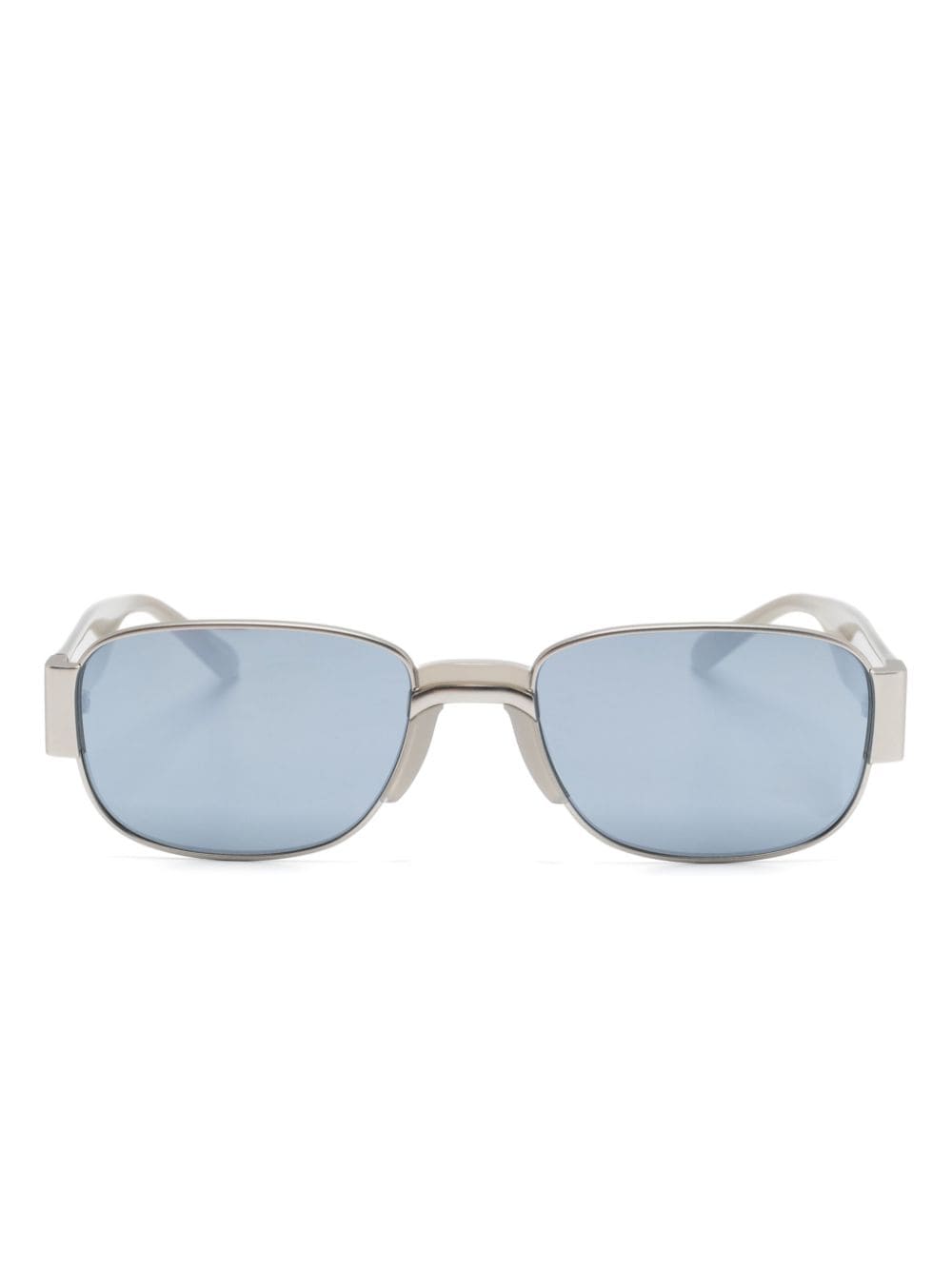 LINDA FARROW RECTANGLE-FRAME SUNGLASSES 