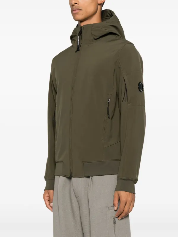 C.P. COMPANY カーキ フード付きジャケット C.P. Company Shell-R Hooded Jacket | Green | FARFETCH
