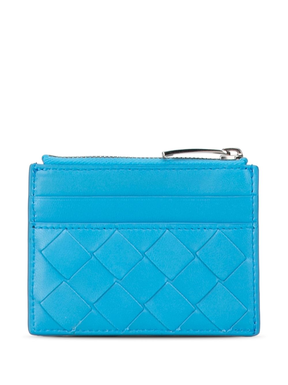 Bottega Veneta Pre-Owned 2012-2023 Intrecciato card holder - Blauw