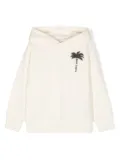Palm Angels Kids The Palm hoodie - Neutrals