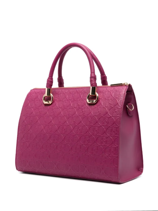 LIU JO Medium Manhattan Tote Bag Pink FARFETCH SG