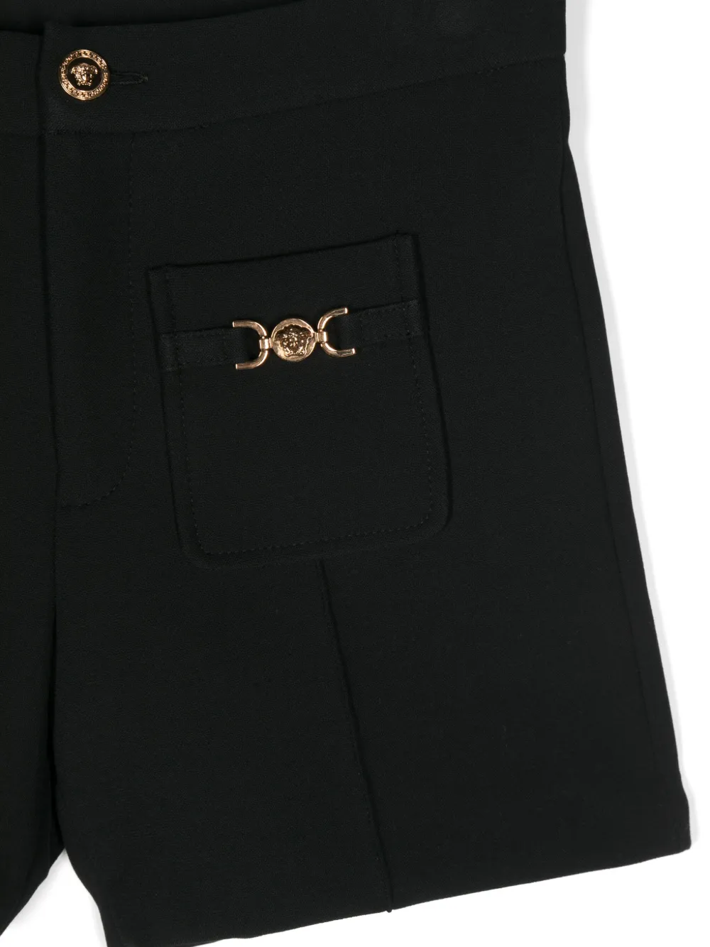 Versace Kids Medusa shorts Zwart