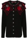Chopova Lowena Marlin shirt - Black