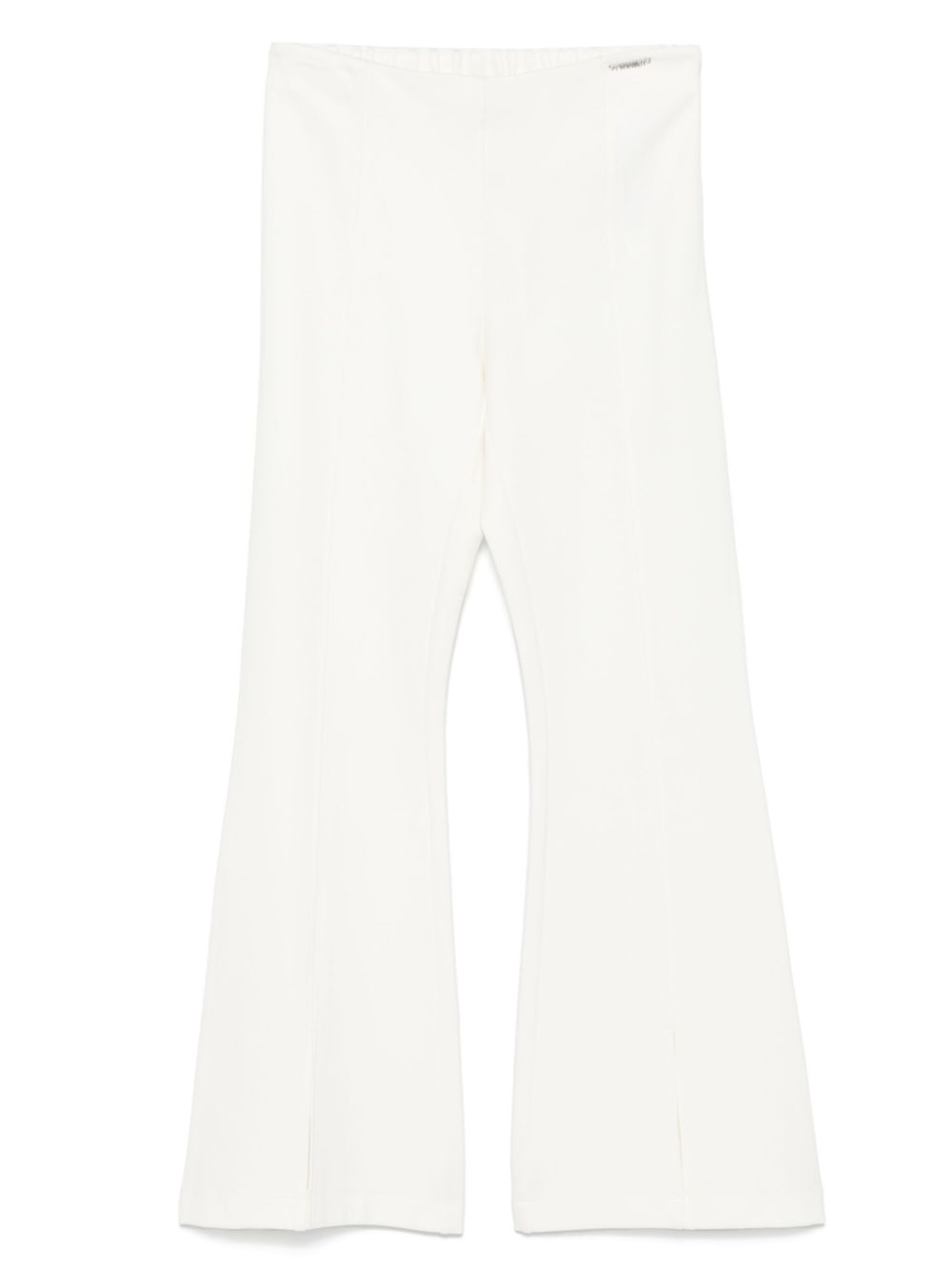 TWINSET Kids flared trousers - White