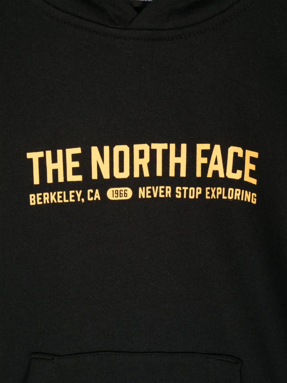 The North Face Kids Hoodie met logoprint Zwart