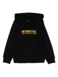 The North Face Kids logo-print hoodie - Black