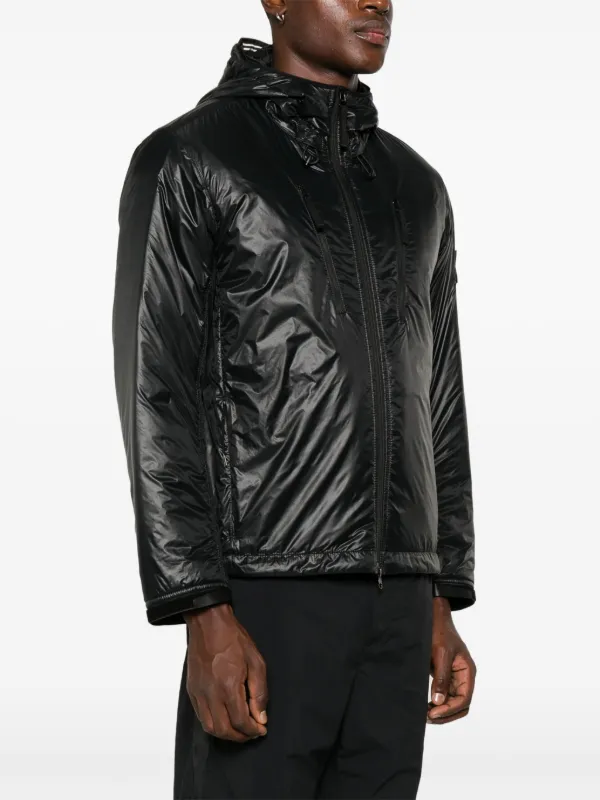 Stone Island フーデッド パデッドジャケット | ブラック