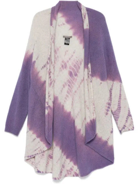 Suzusan Cardigan mit Batikmuster