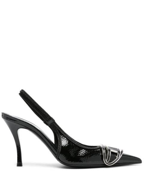 Diesel 95mm Decolette slingback pumps Women