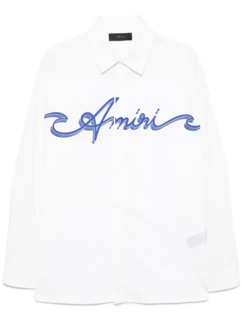 AMIRI logo-printed shirt