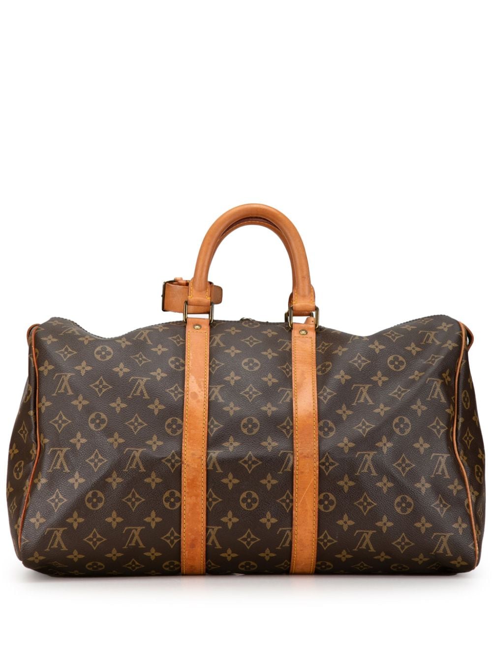 Louis Vuitton Pre-Owned 1986 Monogram Keepall 45 travel bag - Bruin