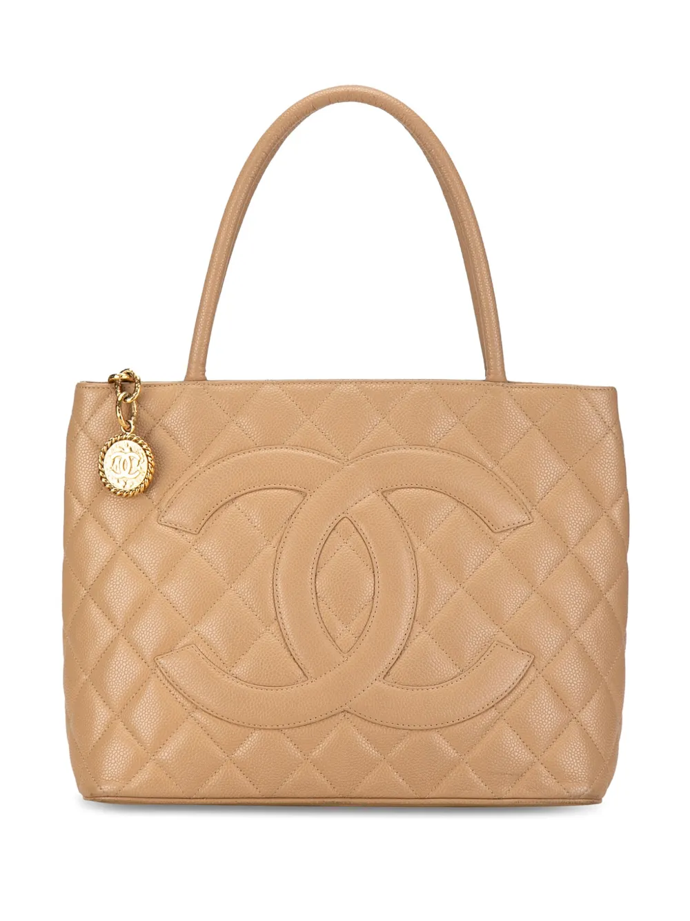 CHANEL Pre-Owned sac à main Caviar Medallion (2002-2003) | marron | Image 1