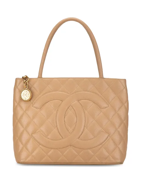 CHANEL Pre-Owned 2002-2003 Caviar Medallion tote bag