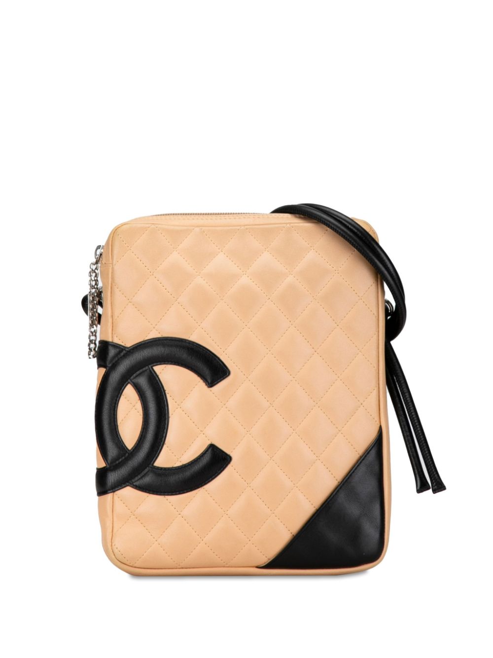 Affordable HOT SALE CHANEL 2004-2005 Lambskin Cambon Ligne crossbody bag Women