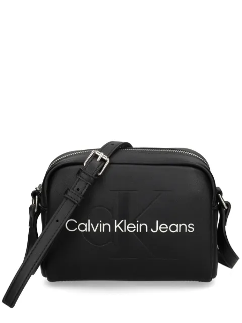Calvin Klein Jeans debossed logo cross body bag
