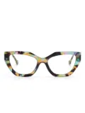 L.A. EYEWORKS Gibson glasses - Brown