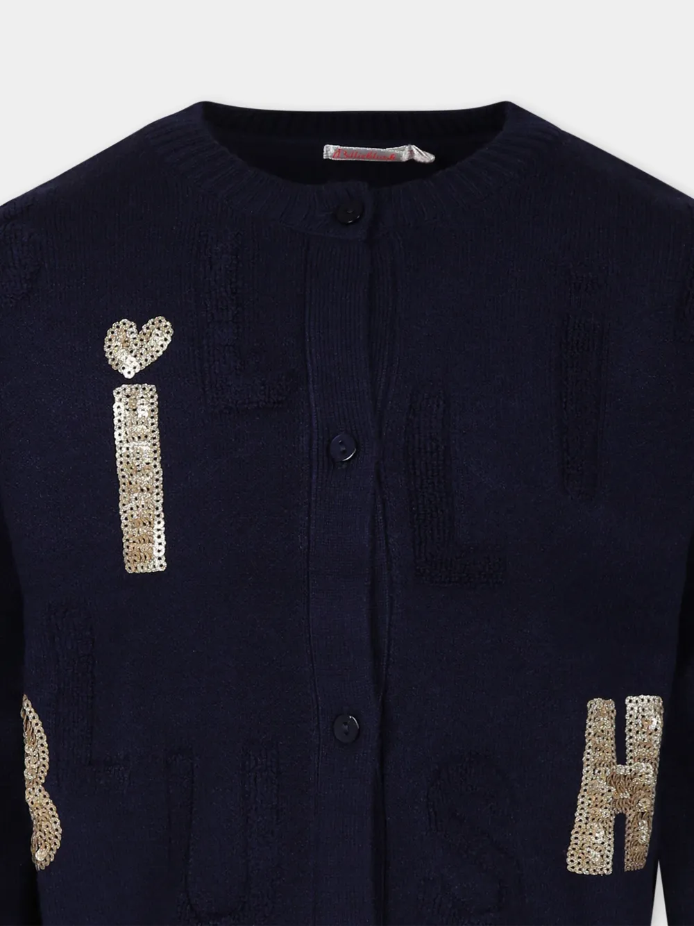 Billieblush Vest met pailletten Blauw