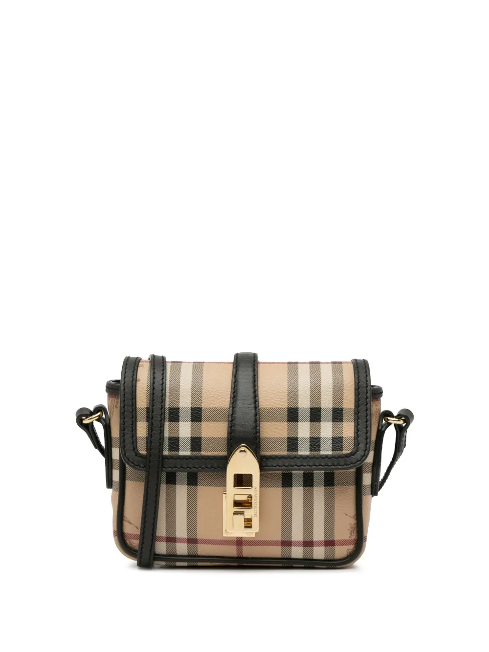 Burberry Pre Owned 2018 2023 Haymarket Check Berkeley crossbody bag price in Doha Qatar Compare Prices