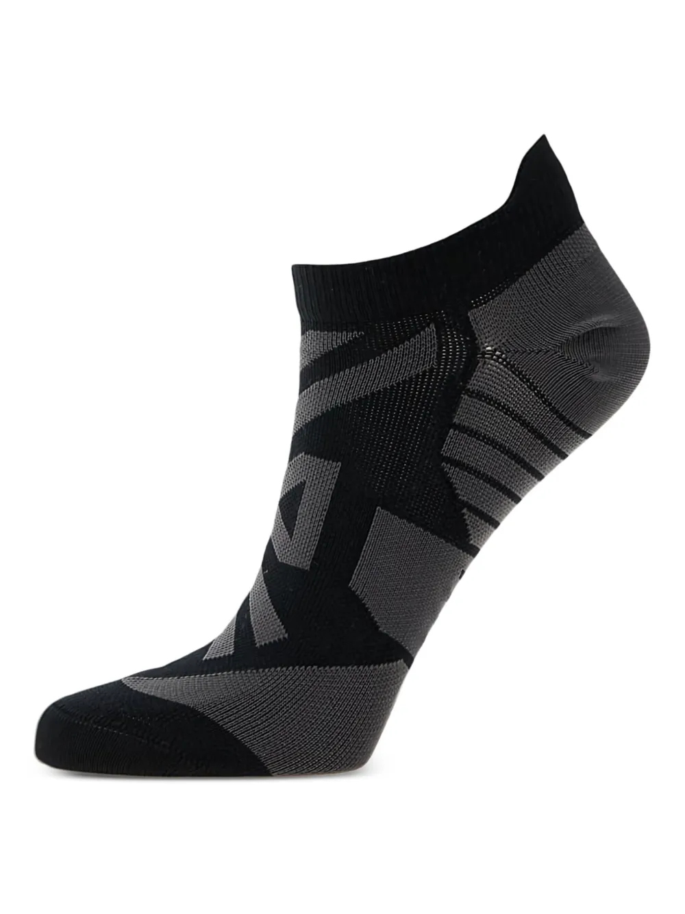 On Running logo-jacquard socks | Black | Image 1