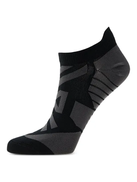 On Running Par de meias com logo jacquard