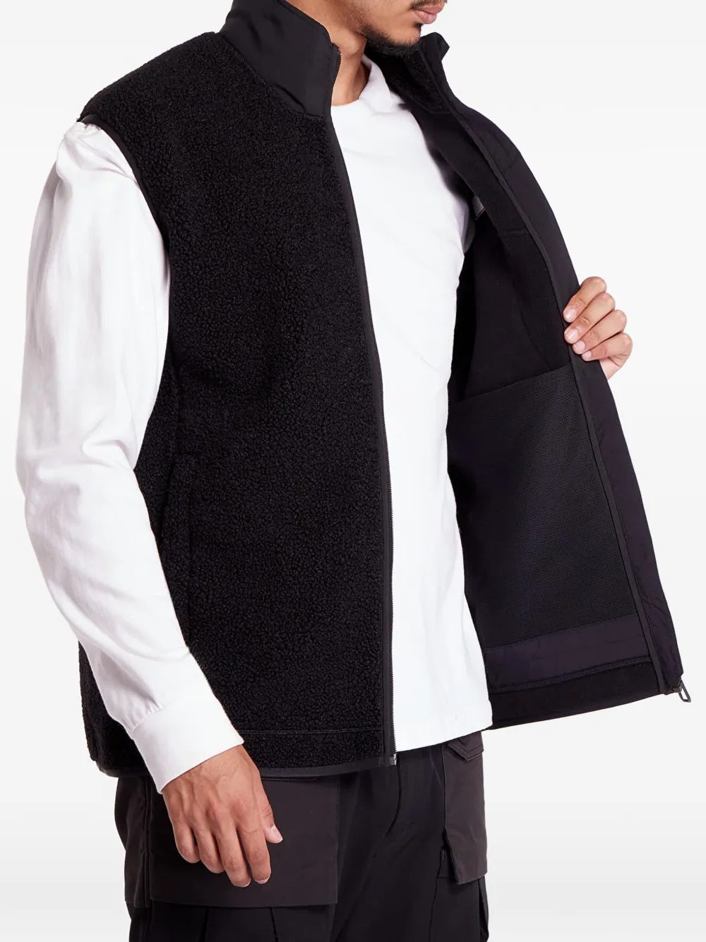 adidas Terrex Xploric gilet met hoge hals Zwart