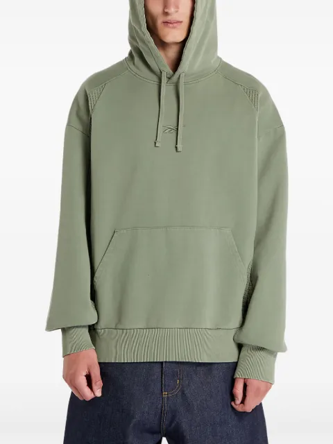 Reebok logo-embroidered hoodie 