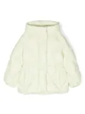 Il Gufo hooded puffer jacket - Green