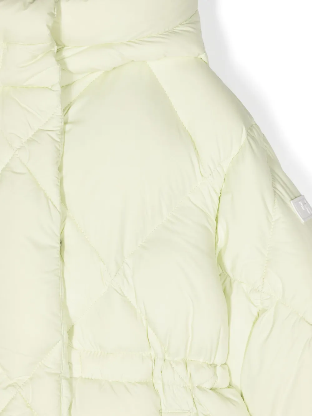 Il Gufo Hooded Puffer Jacket In Green