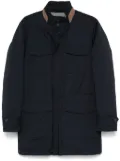 Kiton lightweight padded jacket - Blue