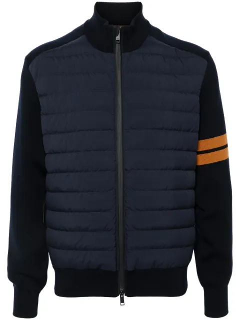 Zegna chamarra capitonada