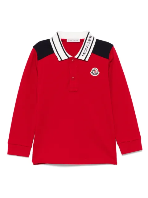 Moncler Enfant long-sleeve polo shirt