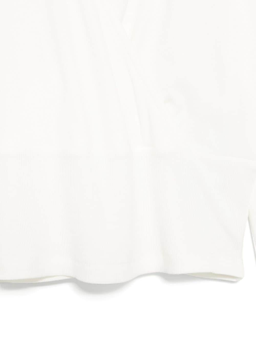 Shop Twinset Logo-plaque T-shirt In White