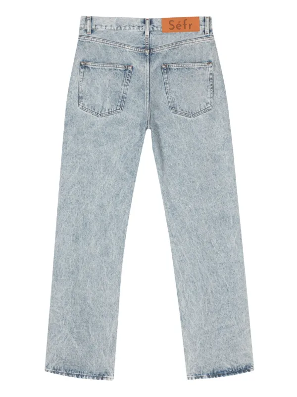 Sefr ブーツカットデニム 児島ジーンズ ブーツカット 15oz セルビッチ 