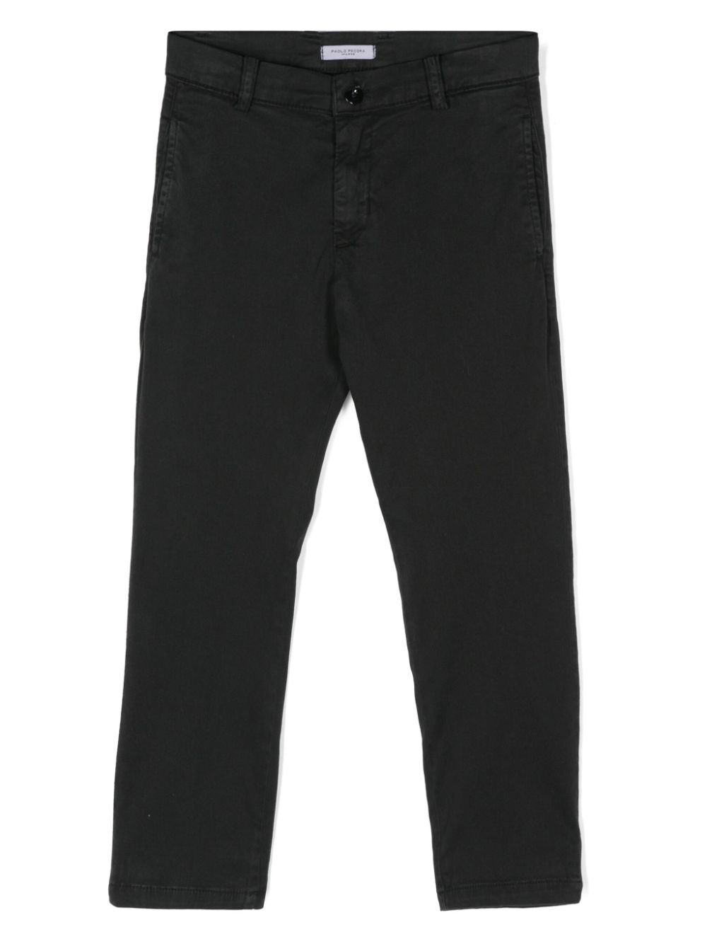 Paolo Pecora Kids straight-leg chinos - Black