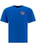 Human Made logo-print cotton t-shirt - Blue
