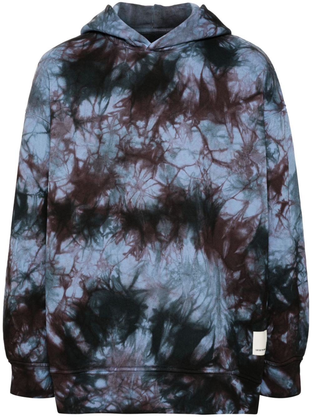 Emporio Armani space-print hoodie Men