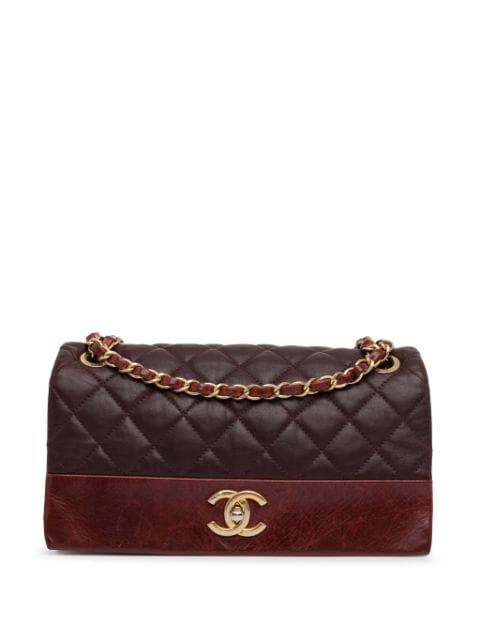 CHANEL Pre-Owned 2014-2015 Medium Calfskin Soft Elegance Flap shoulder bag