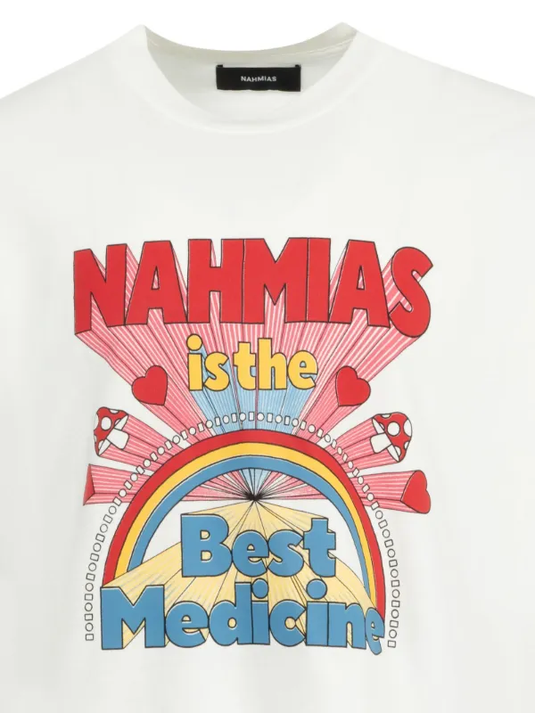 Tシャツ・カットソー NAHMIAS PRONUNCIATION T-SHIRT (AW23.JSY1.T9G49 100 WHITE) Buy Nahmias Pronunciation T-Shirt 'Black' - AW23 JSY1 T9G49