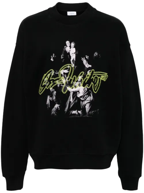 Off-White sweat Script Mary - Noir - Off-White - Modalova