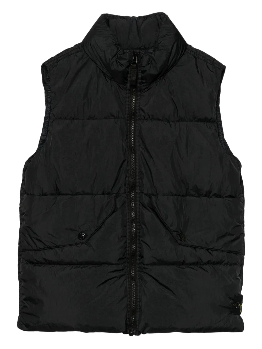 Stone island crinkle gilet outlet