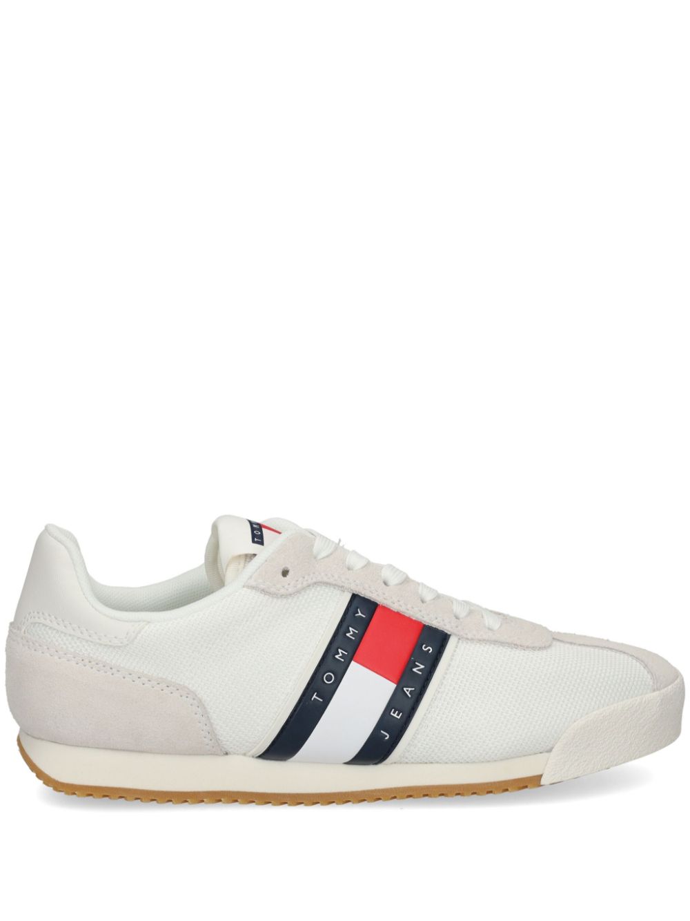 Tommy Jeans flag logo sneakers White