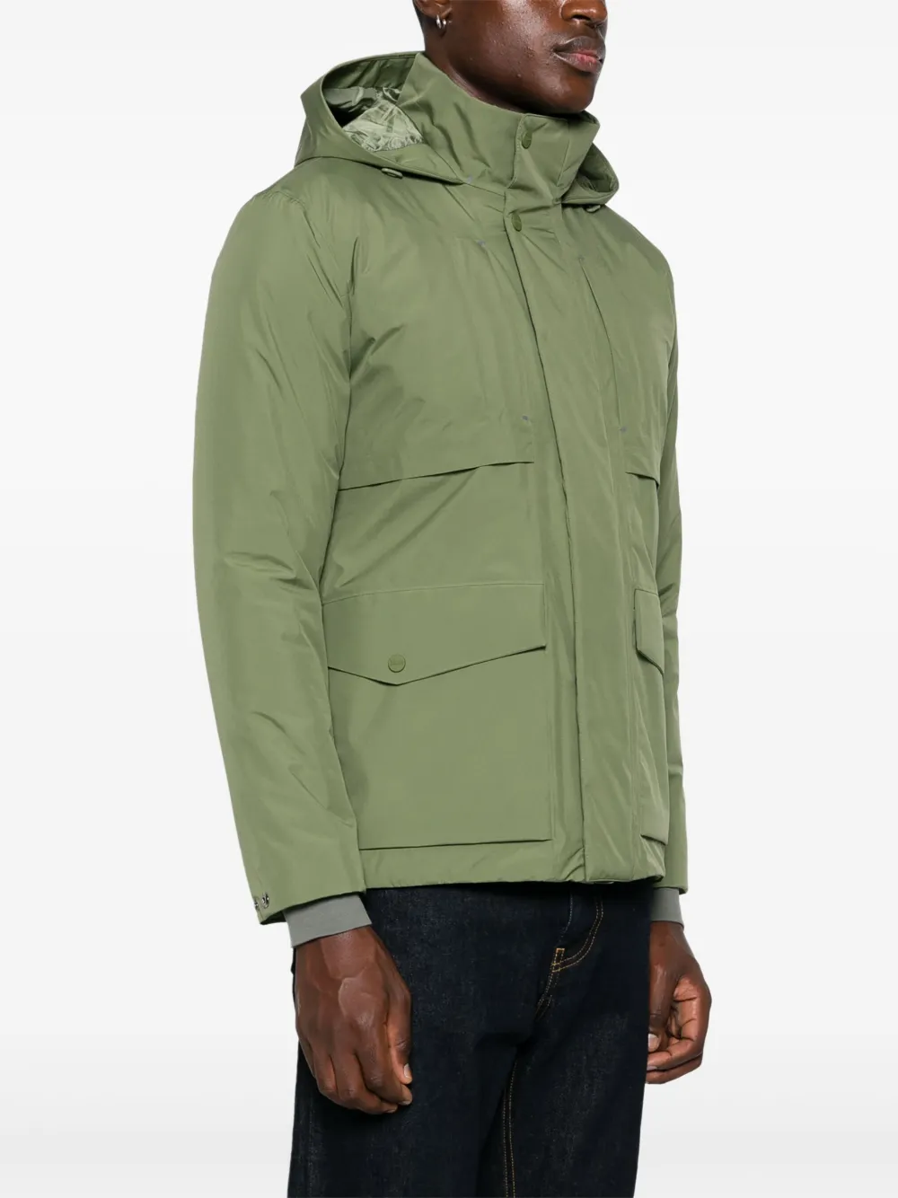 Herno Jack met capuchon Groen