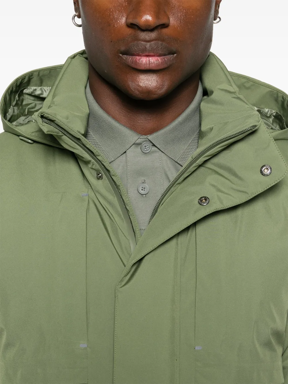 Herno Jack met capuchon Groen