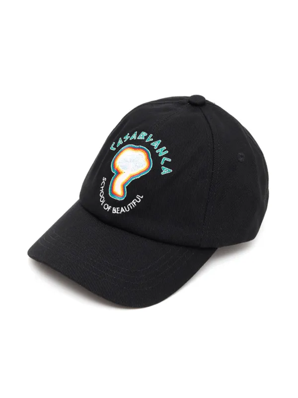 Casablanca ロゴ キャップ | ブラック | FARFETCH JP