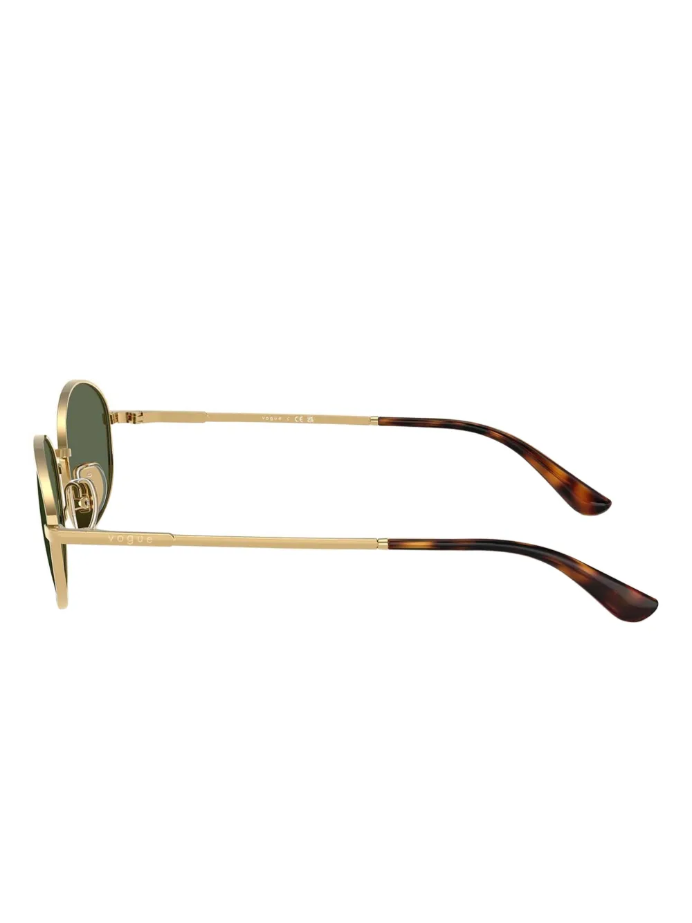 Vogue Eyewear Zonnebril met rond montuur Goud