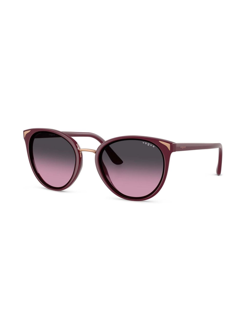 Vogue Eyewear Zonnebril met cat-eye montuur - Rood