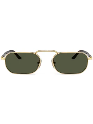 Prada Eyewear オーバルフレーム サングラス | ゴールドトーン